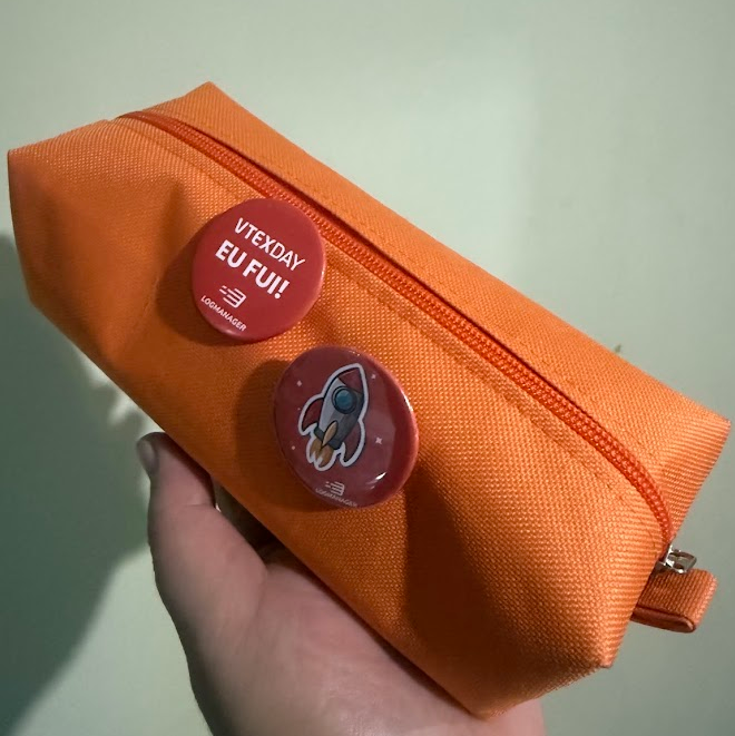 Estojo com zíper personalizado